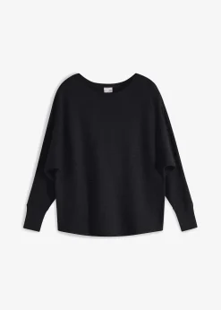 Oversize-Ripp-Pullover