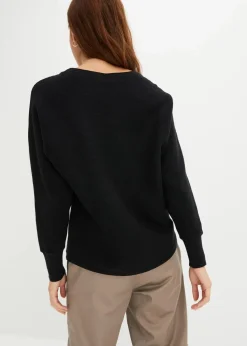 Oversize-Ripp-Pullover