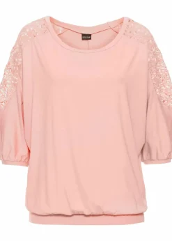 Oversize-Shirt aus Viskose-Mix