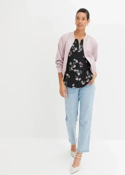 Oversize-Shirt aus Baumwoll-Mix