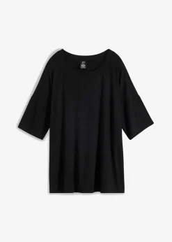 Oversize-Shirt aus fließender Viskose