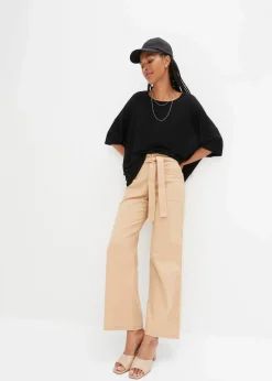 Oversize-Shirt aus fließender Viskose