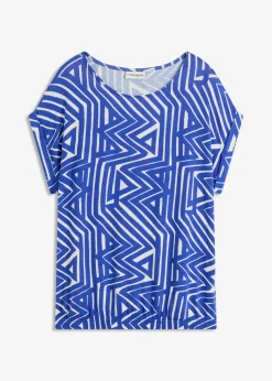 Oversize-Shirt aus fließendem Viskose-Mix