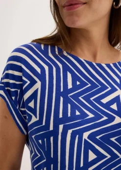 Oversize-Shirt aus fließendem Viskose-Mix