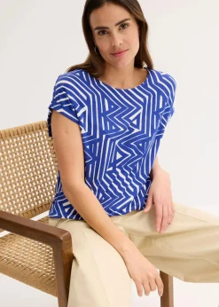 Oversize-Shirt aus fließendem Viskose-Mix