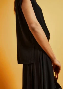 Oversize-Shirt aus fließender Viskose