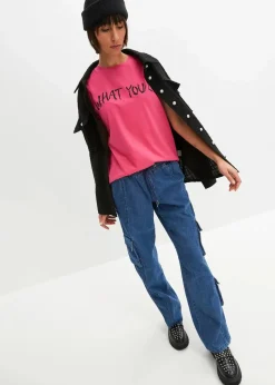 Oversize-Shirt aus reiner Bio-Baumwolle