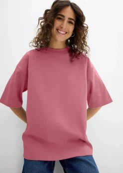 Oversize-Shirt aus reiner schwerer Bio-Baumwolle