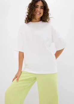 Oversize-Shirt aus reiner schwerer Bio-Baumwolle