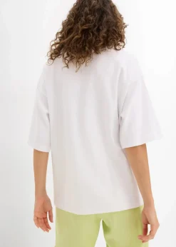 Oversize-Shirt aus reiner schwerer Bio-Baumwolle