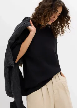 Oversize-Shirt aus reiner schwerer Bio-Baumwolle