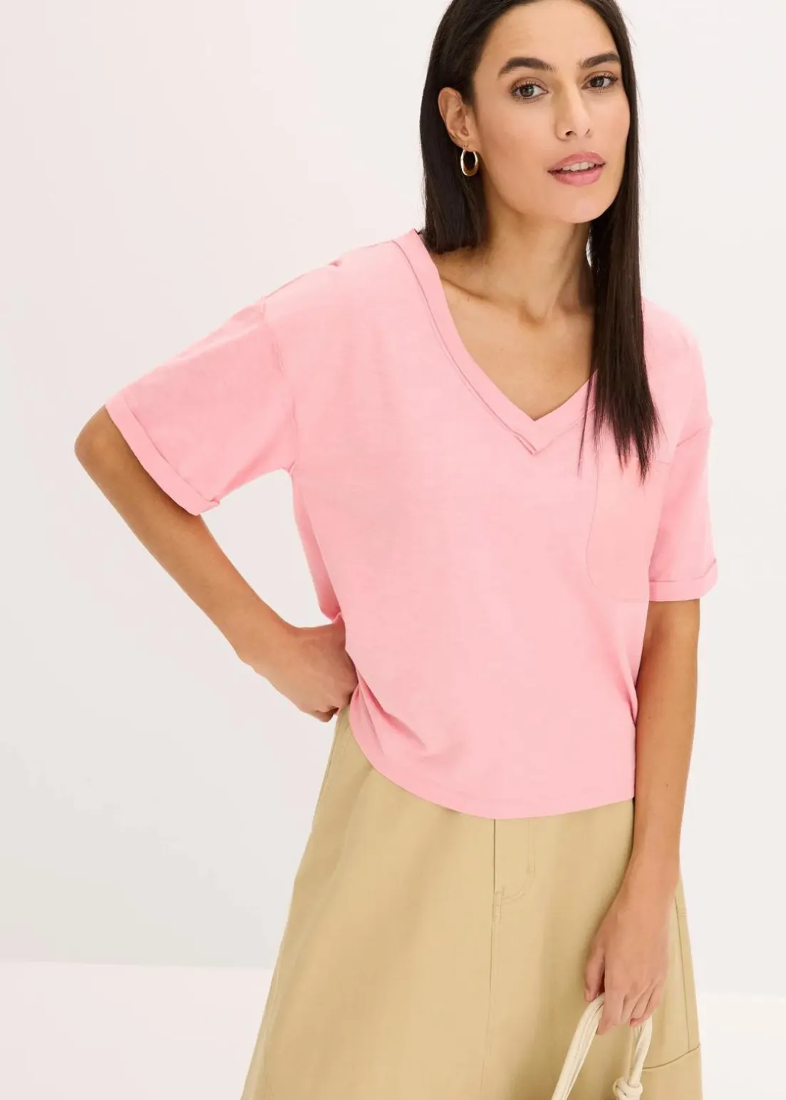 Oversize-Shirt aus reiner Baumwolle