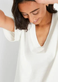 Oversize-Shirt aus reiner Bio-Baumwolle