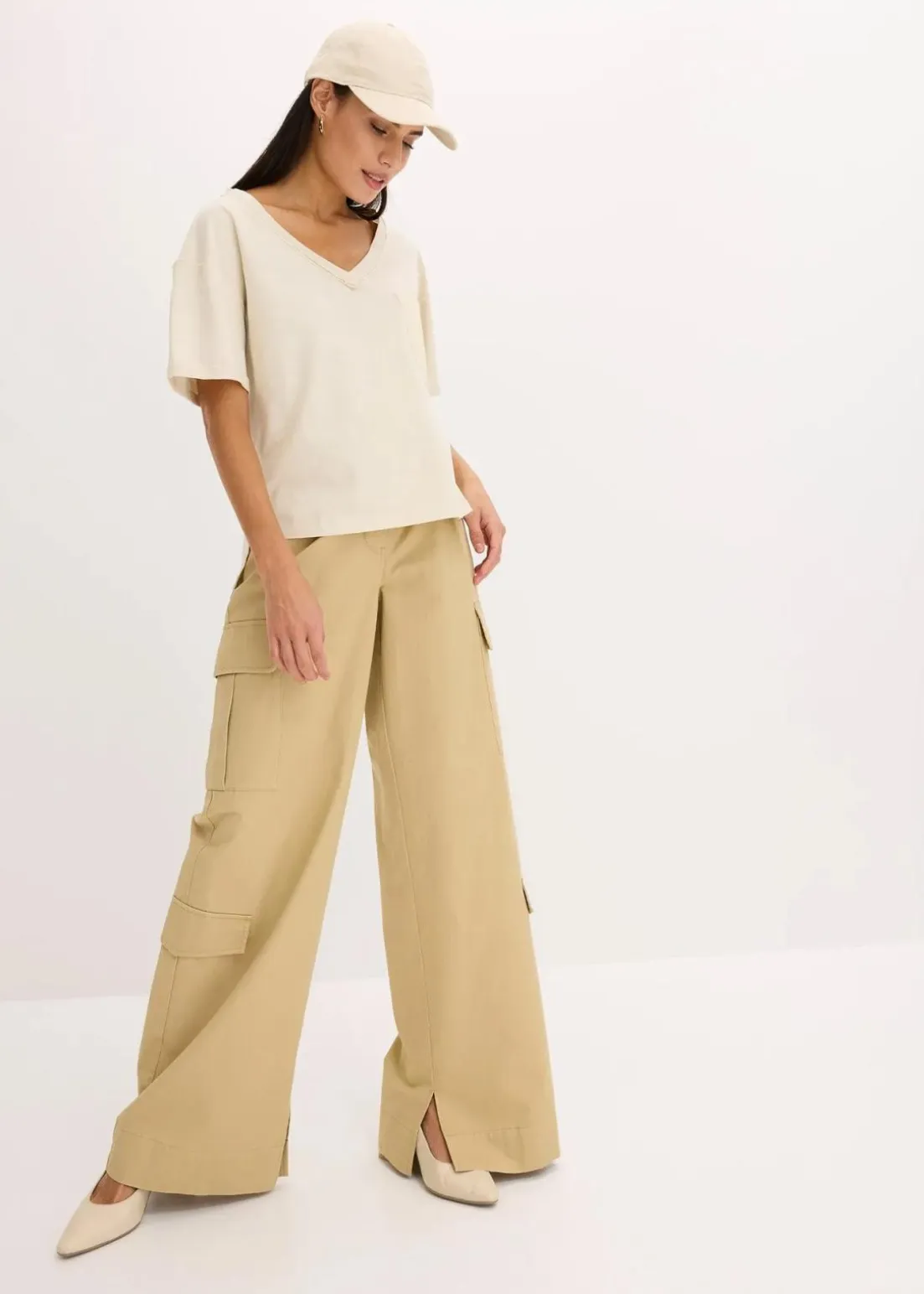 Oversize-Shirt aus reiner Baumwolle