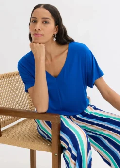 Oversize-Shirt aus softem Viskose-Mix