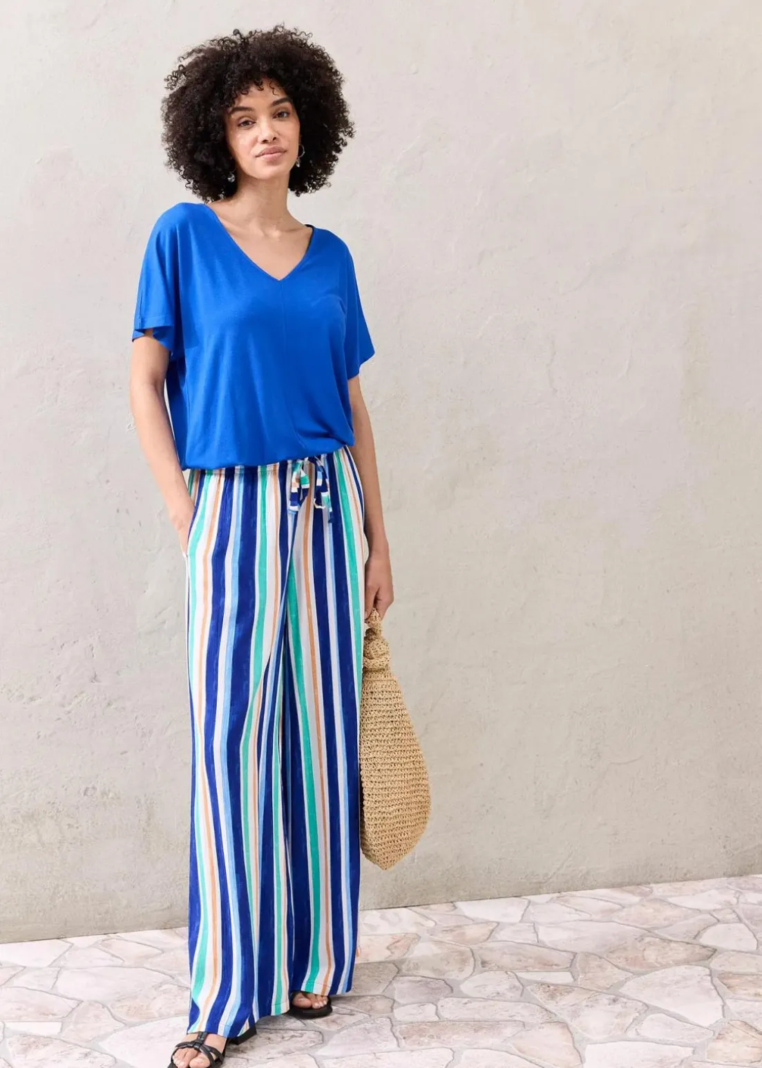 Oversize-Shirt aus softem Viskose-Mix