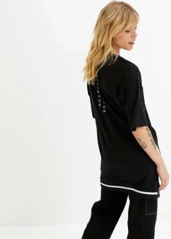 Oversize-Shirt aus softem Viskose-Mix