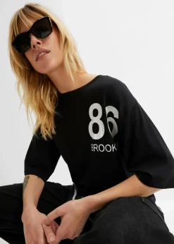 Oversize-Shirt aus softem Viskose-Mix