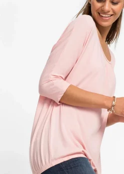 Oversize-Shirt aus Viskose-Mix