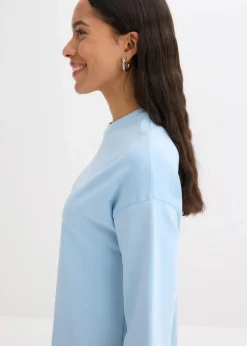 Oversize-Shirtkleid aus schwerer Bio-Baumwolle