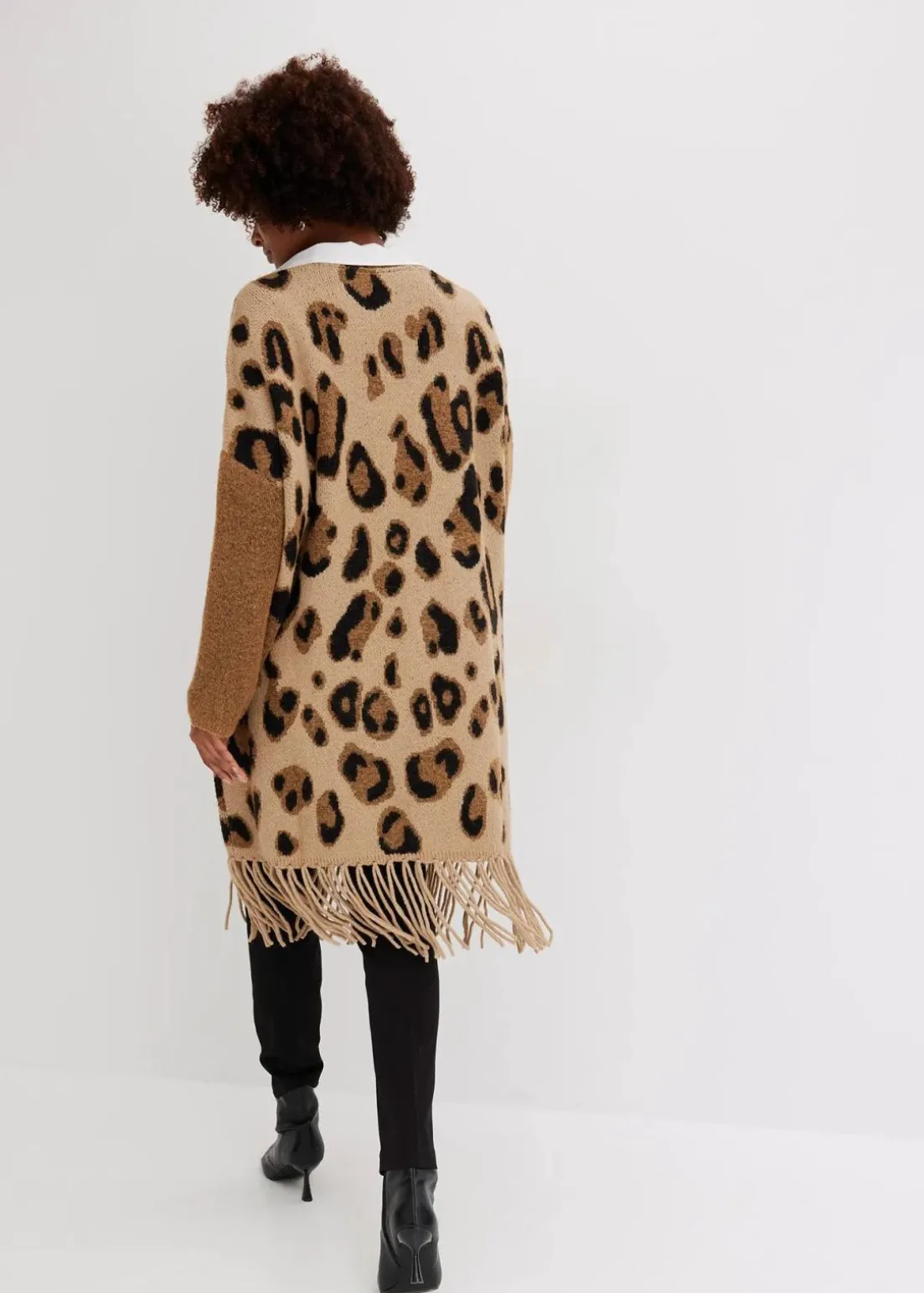 Oversize-Strickjacke