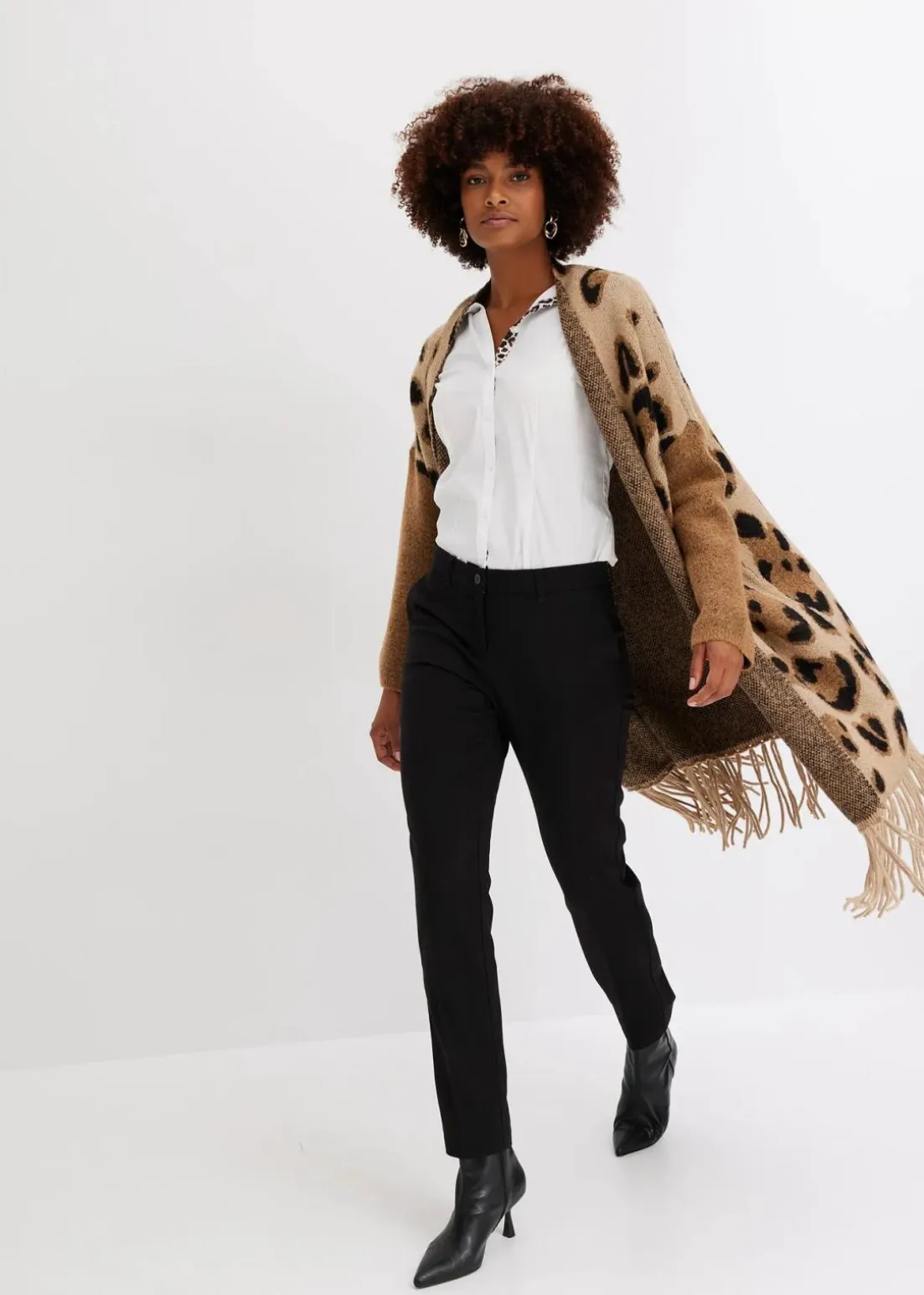 Oversize-Strickjacke