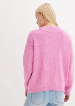 Oversize-Strickjacke