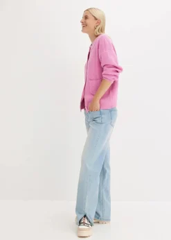 Oversize-Strickjacke