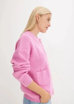Oversize-Strickjacke