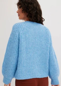 Oversize-Strickjacke