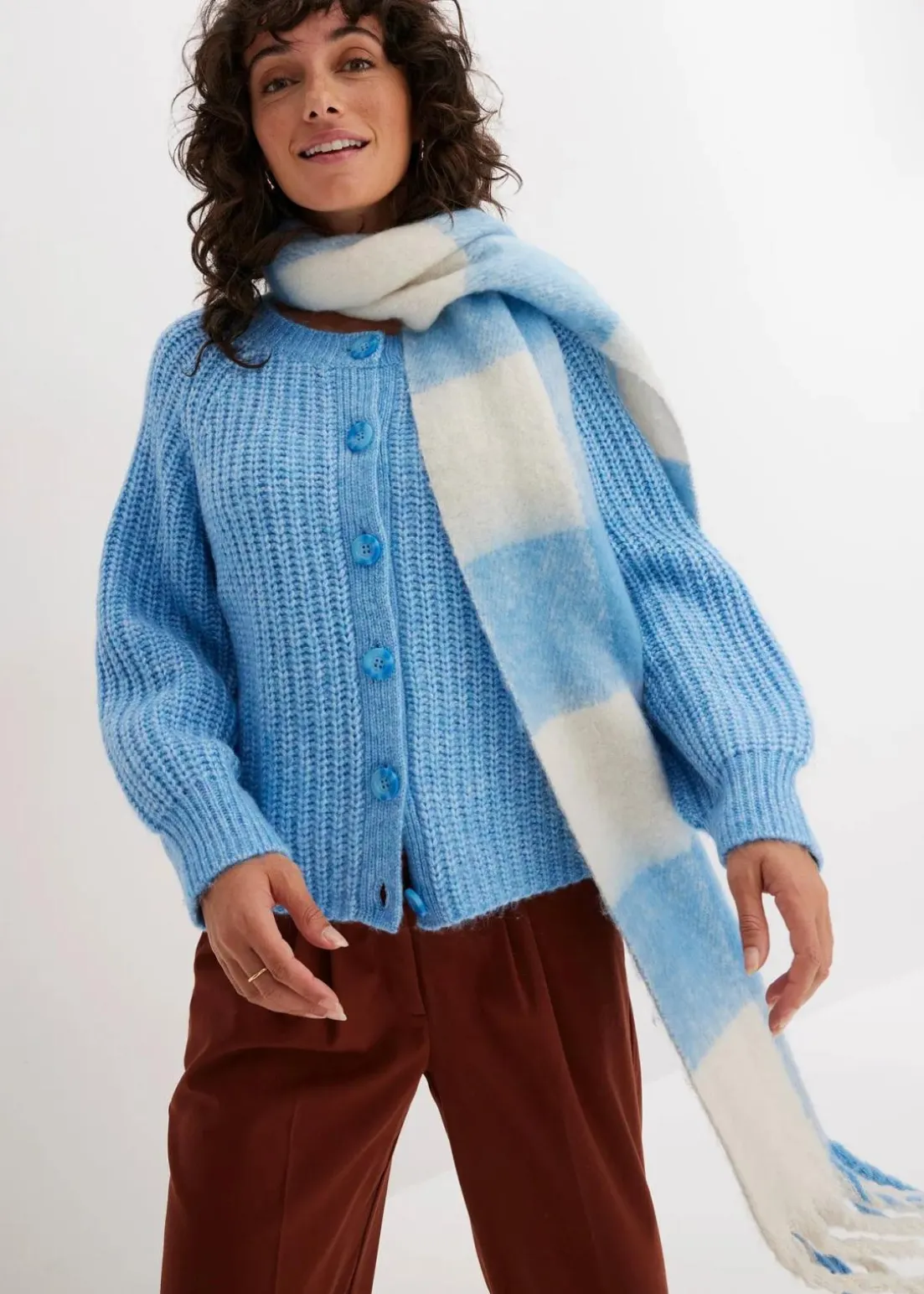 Oversize-Strickjacke