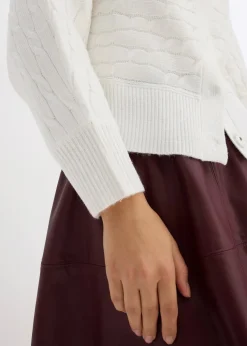 Oversize-Strickjacke