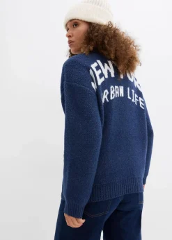 Oversize-Strickjacke