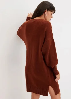 Oversize-Strickkleid