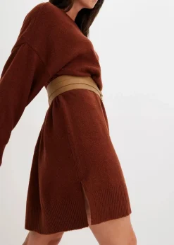 Oversize-Strickkleid