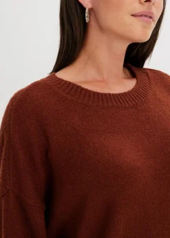 Oversize-Strickkleid