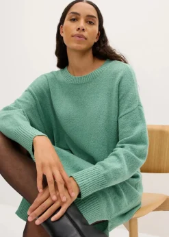 Oversize-Strickkleid