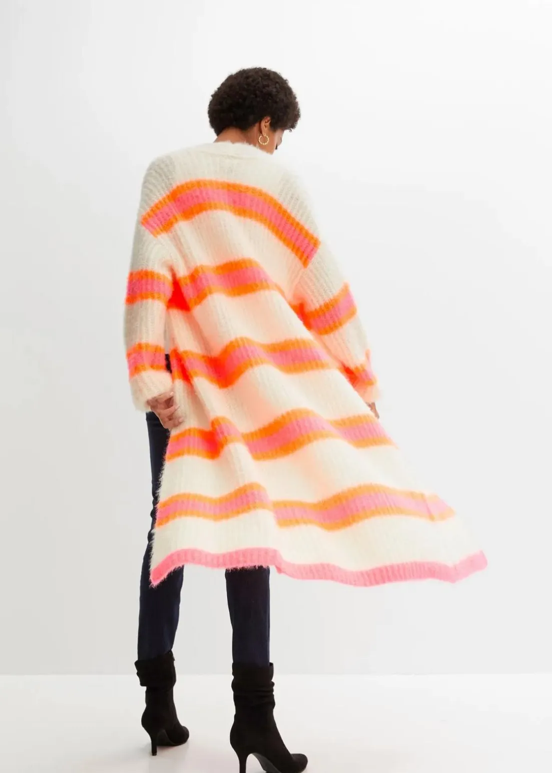 Oversize-Strickmantel