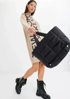 Oversize-Sweatkleid aus weichem Baumwoll-Mix