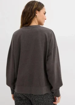 Oversize-Sweatshirt aus Baumwoll-Mix