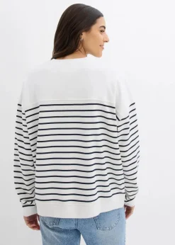 Oversize-Sweatshirt aus Baumwollmix