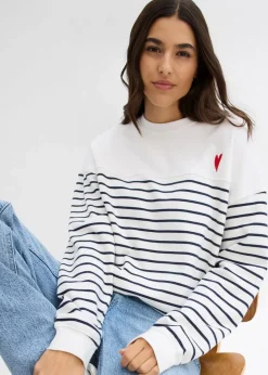 Oversize-Sweatshirt aus Baumwollmix