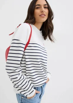 Oversize-Sweatshirt aus Baumwollmix