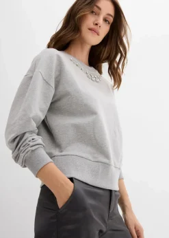 Oversize-Sweatshirt aus Baumwolle