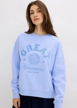 Oversize-Sweatshirt aus reiner Baumwolle