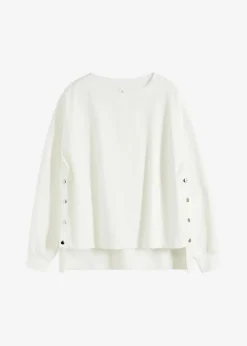 Oversize-Sweatshirt aus reiner Bio-Baumwolle