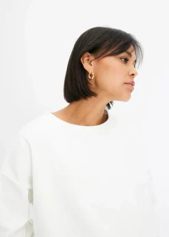 Oversize-Sweatshirt aus reiner Bio-Baumwolle