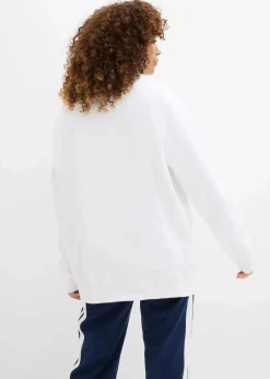 Oversize-Sweatshirt aus reiner Bio-Baumwolle