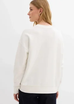 Oversize-Sweatshirt aus reiner Bio-Baumwolle