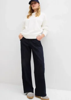 Oversize-Sweatshirt aus reiner Bio-Baumwolle